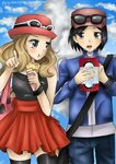 Pokemon Calem X Serena Related Keywords & Suggestions - Poke